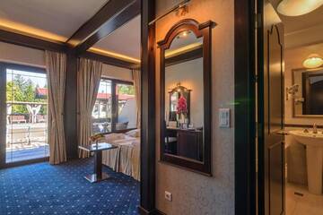Фото номера Стандартный двухместный номер с 1 кроватью Курортные отели Hotel Snagov Club г. Снагов 9