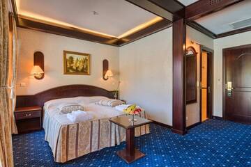 Фото номера Стандартный двухместный номер с 1 кроватью Курортные отели Hotel Snagov Club г. Снагов 6