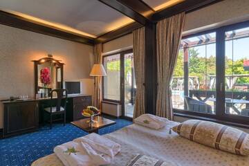 Фото номера Стандартный двухместный номер с 1 кроватью Курортные отели Hotel Snagov Club г. Снагов 17