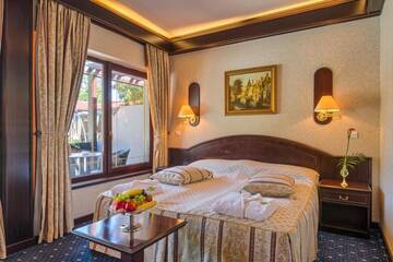 Фото номера Стандартный двухместный номер с 1 кроватью Курортные отели Hotel Snagov Club г. Снагов 16